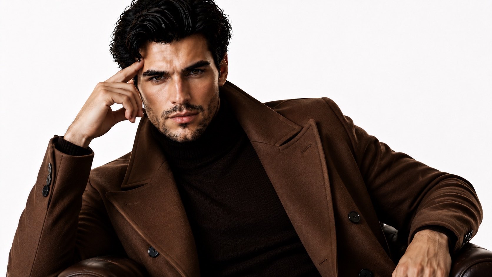 Emerald Trench Fashion Editorial Portrait — AI image prompt — GPT Image 2 — Portrait, Fashion, Cinematic - 3