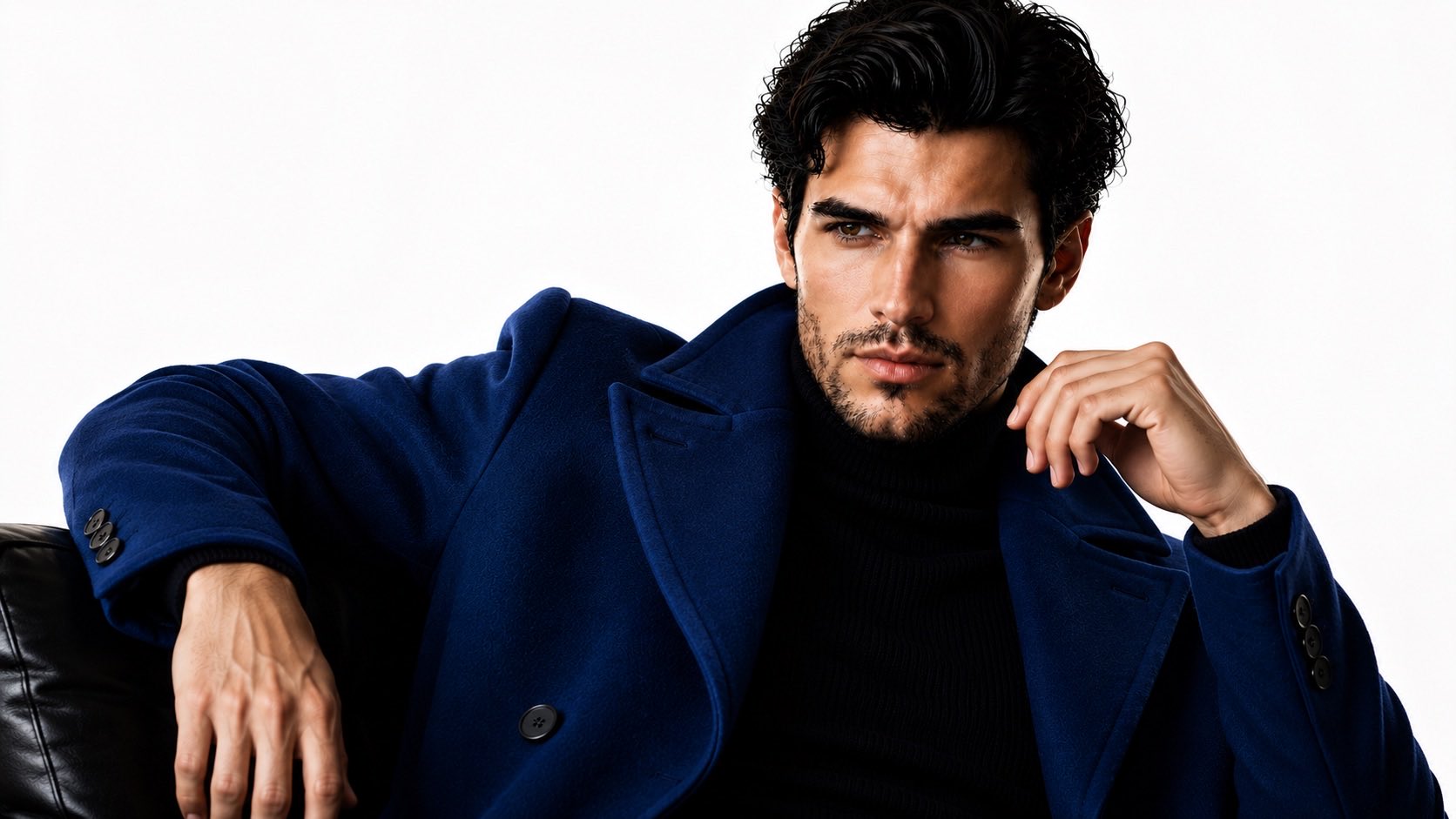 Emerald Trench Fashion Editorial Portrait — AI image prompt — GPT Image 2 — Portrait, Fashion, Cinematic - 4
