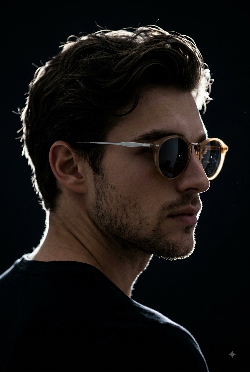 Cinematic Dark Poster Portrait — AI image prompt — Nano Banana Pro — Cinematic, Dark, Dramatic - 2