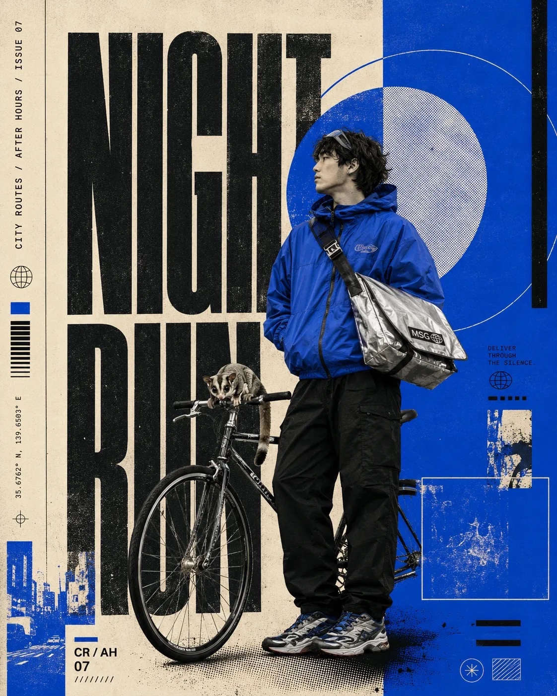 에디토리얼 콜라주 포스터 디자인 — AI image prompt — GPT Image 2 — Poster, Typography - 4