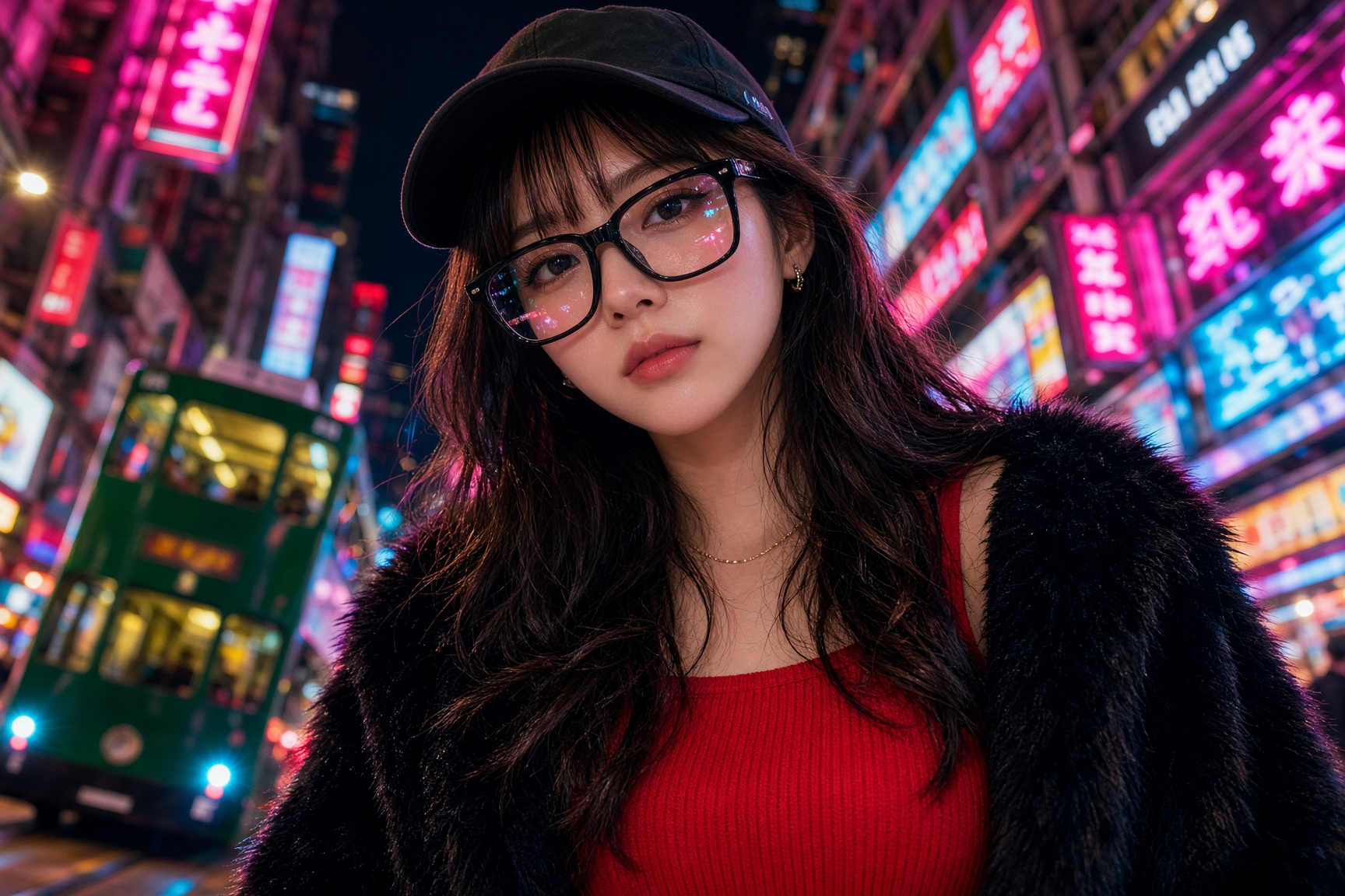 이미지 유형:
사진처럼 사실적인 에디토리얼 인물 사진을 제작합니다.

구도:
가슴 위쪽 인물 샷, 기울어진 프레임, 정면 뷰.

피사체:
피사체는 20세 일본 또는 한국 여성 인물 — AI image prompt — GPT Image 2