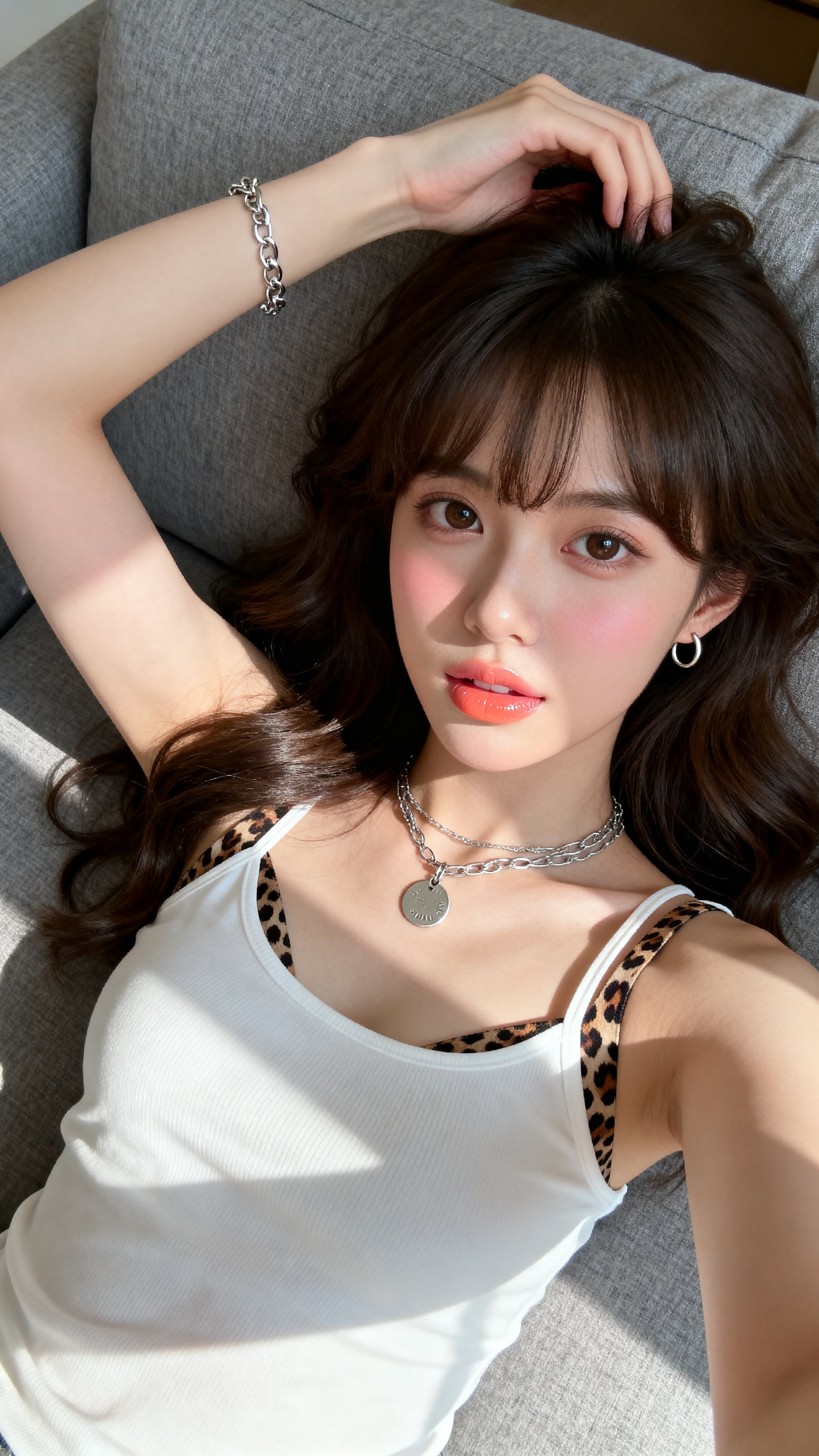 High-Angle Selfie of Young Woman — AI image prompt — Seedream 5 — Portrait, Realistic - 2