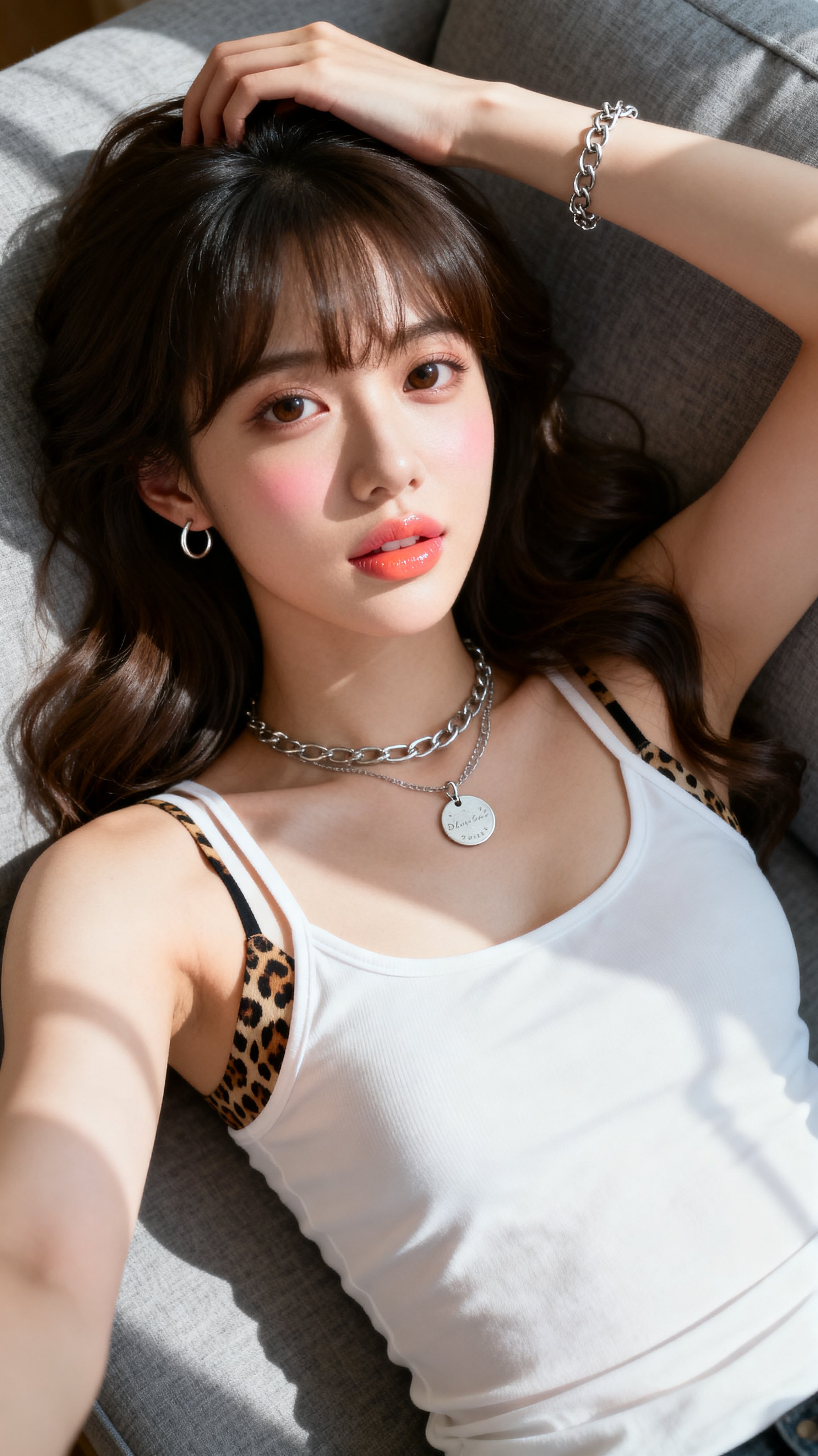 High-Angle Selfie of Young Woman — AI image prompt — Seedream 5 — Portrait, Realistic - 3