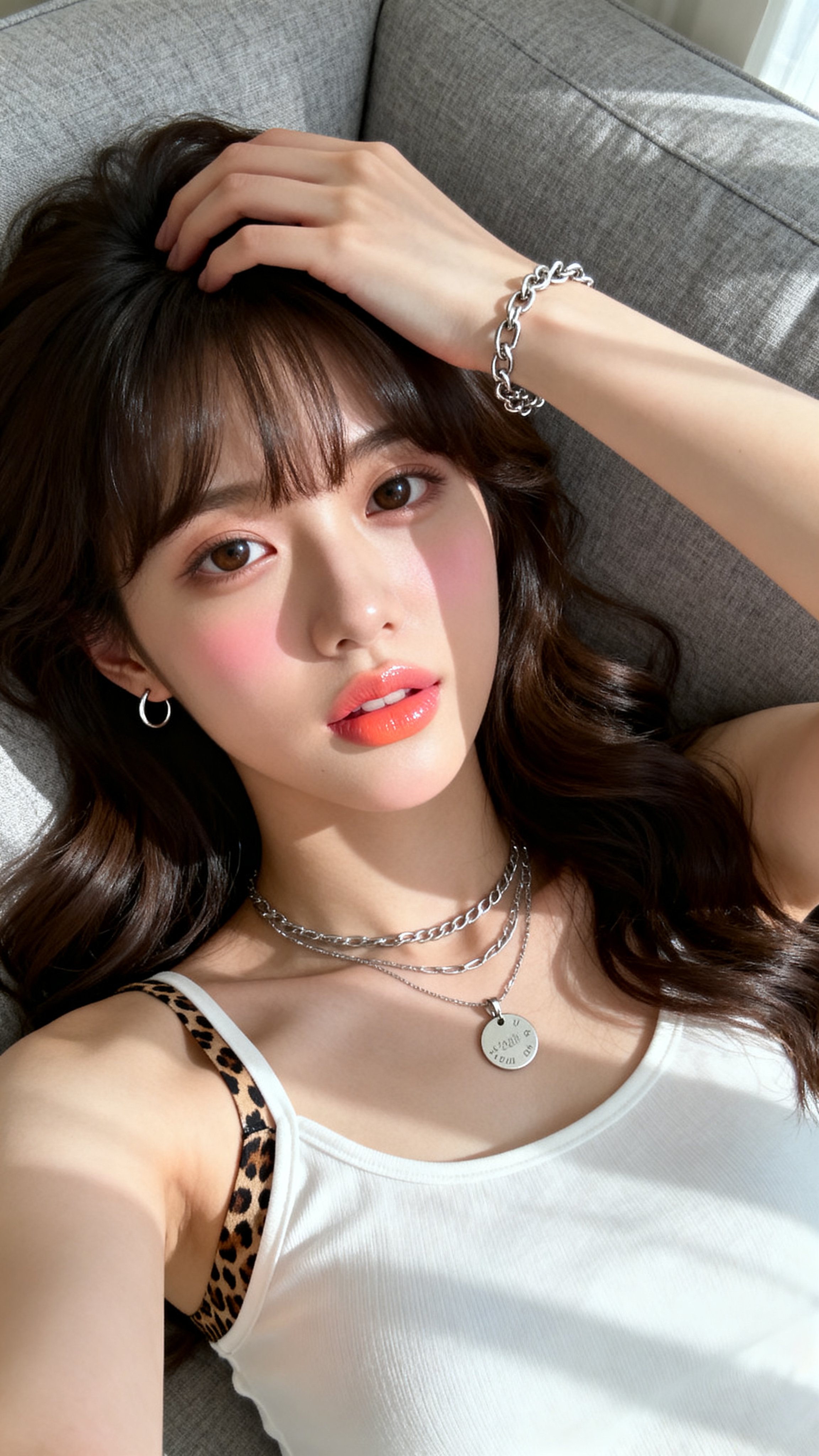 High-Angle Selfie of Young Woman — AI image prompt — Seedream 5 — Portrait, Realistic - 4