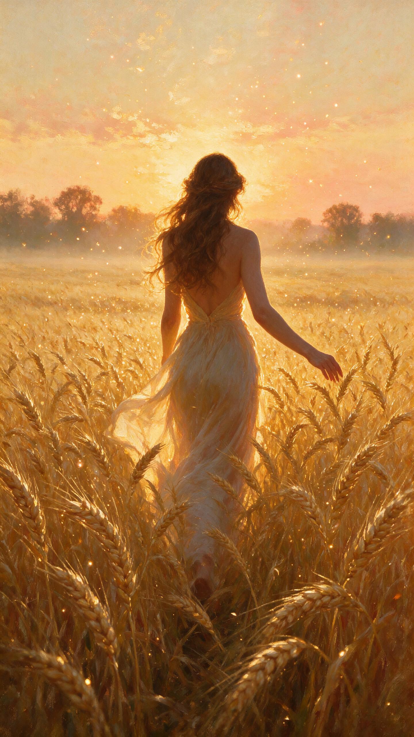 황금 밀밭의 나비 — AI image prompt — GPT Image 2 — Realistic, Cinematic, Nature - 2