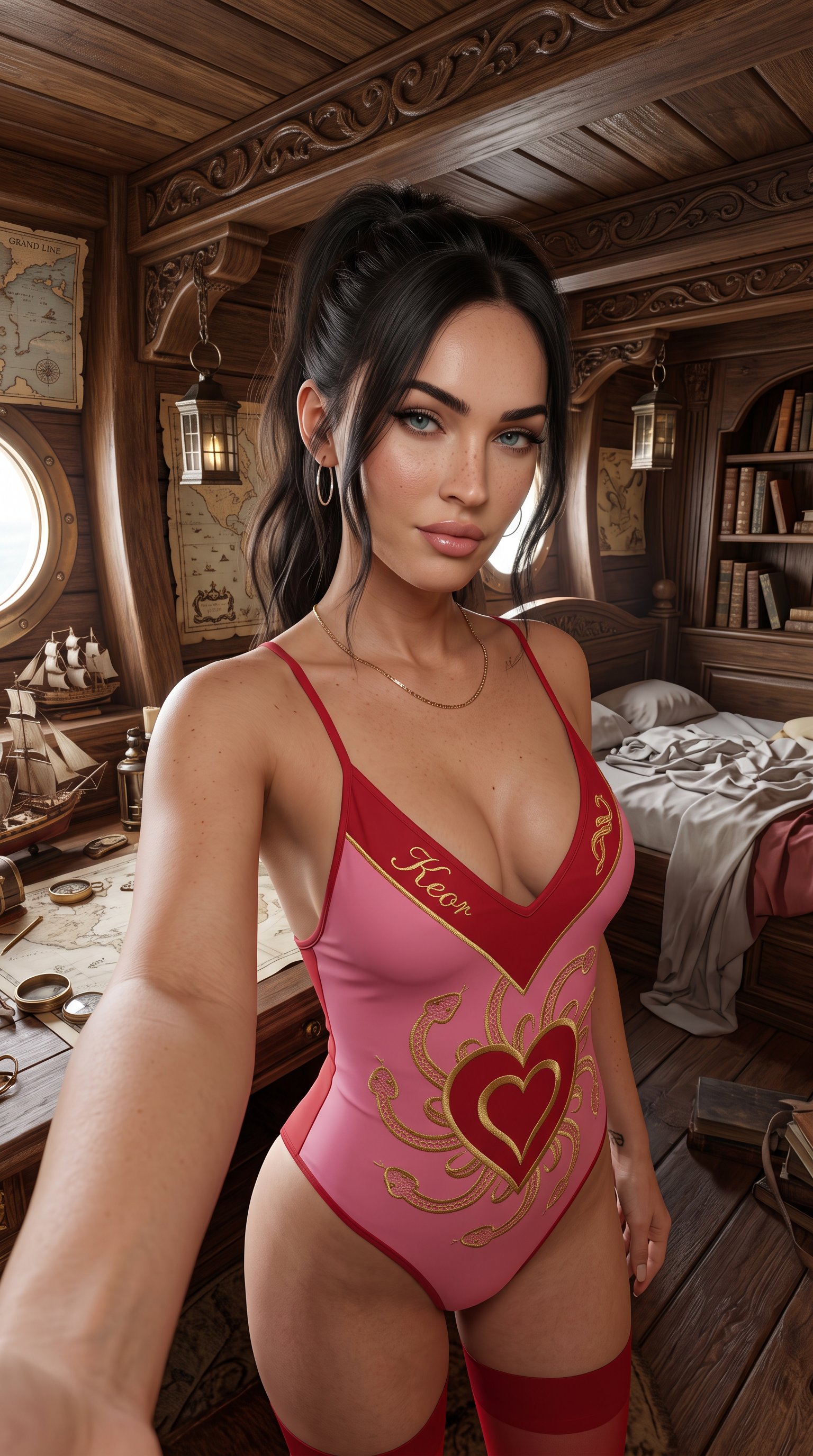 매디슨 비어 보아 핸콕 코스프레 셀카 — AI image prompt — Nano Banana — Realistic, Portrait, Character - 2