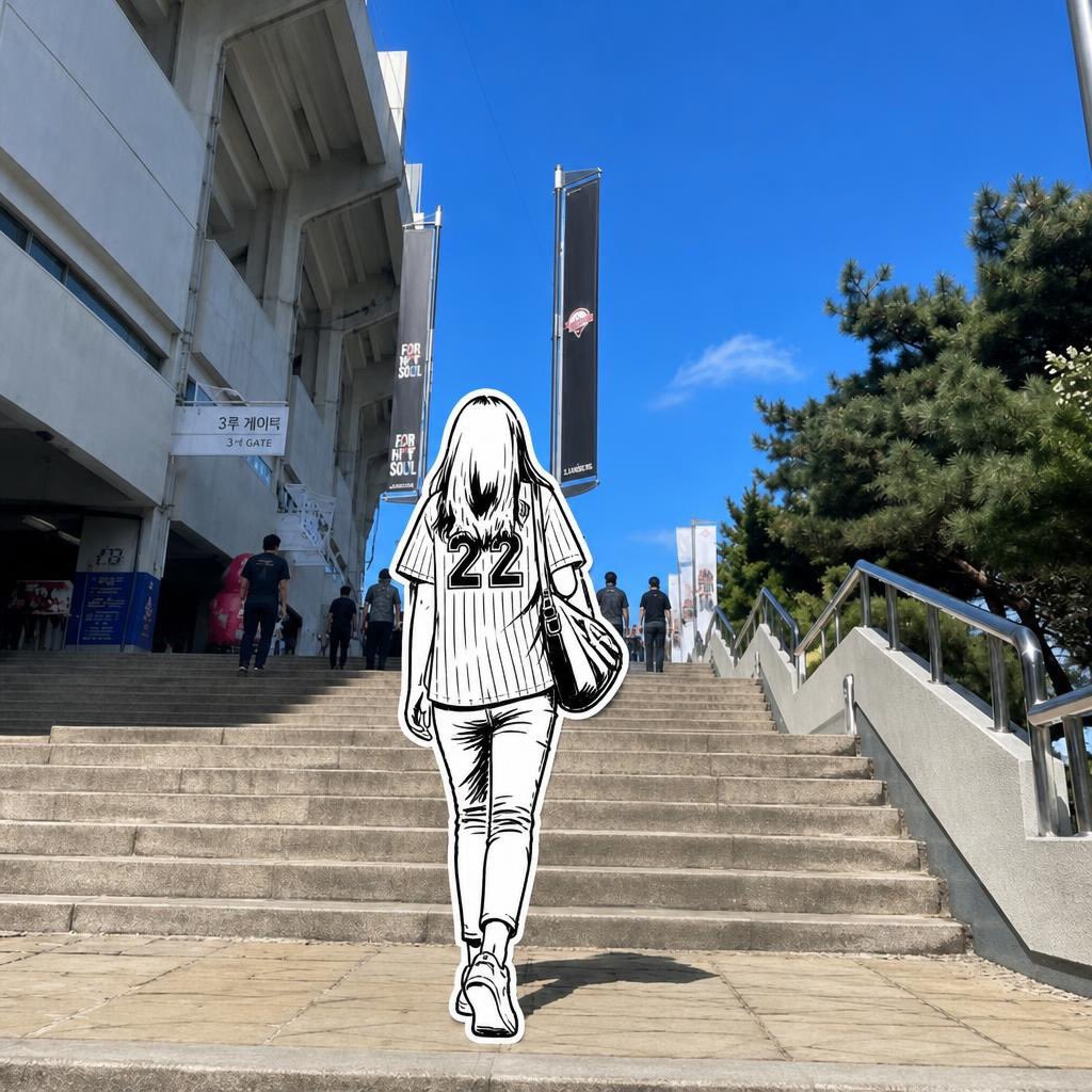 真实照片中的动漫涂鸦女孩 — AI image prompt — GPT Image 2 — Surreal, Anime, Black & White - 2