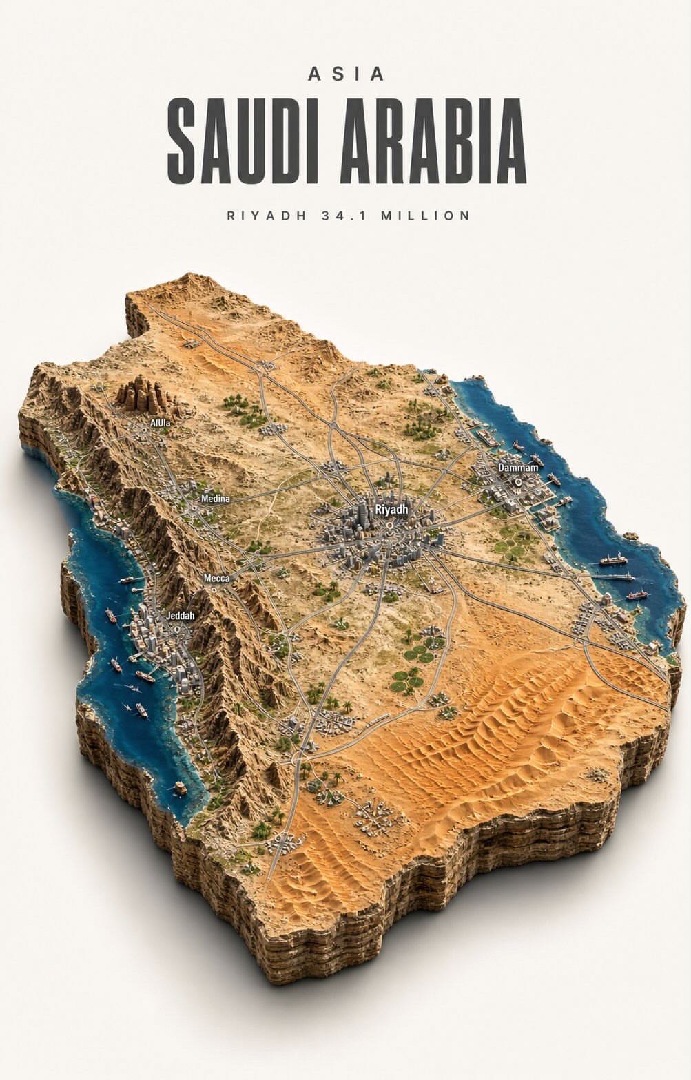 Country Diorama Editorial Poster — AI image prompt — GPT Image 2 — Surreal, Aerial, Realistic - 4