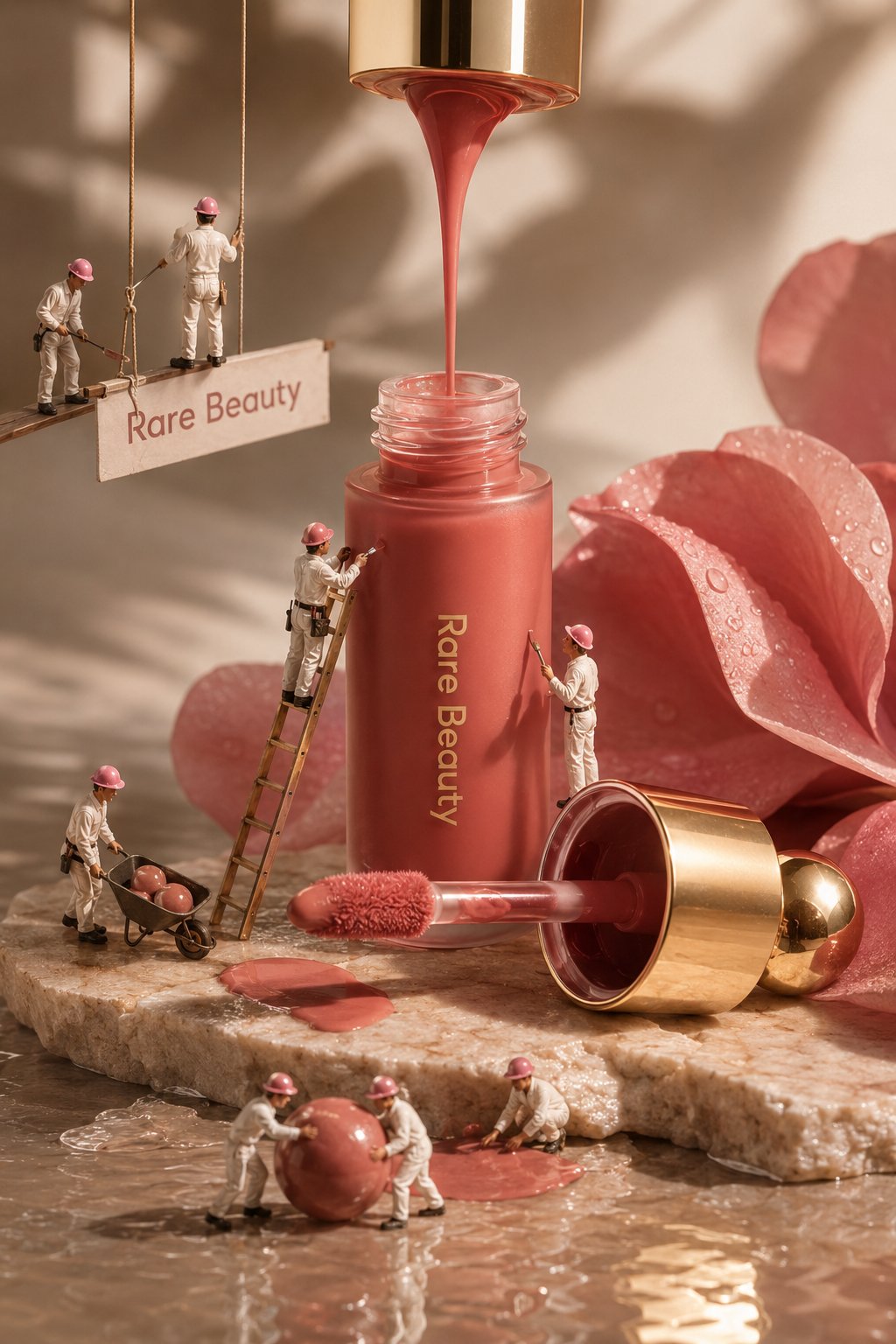 Create an ultra-realistic, high-end luxury beauty advertisement inspired by premium editorial cosmet — AI image prompt — GPT Image 2