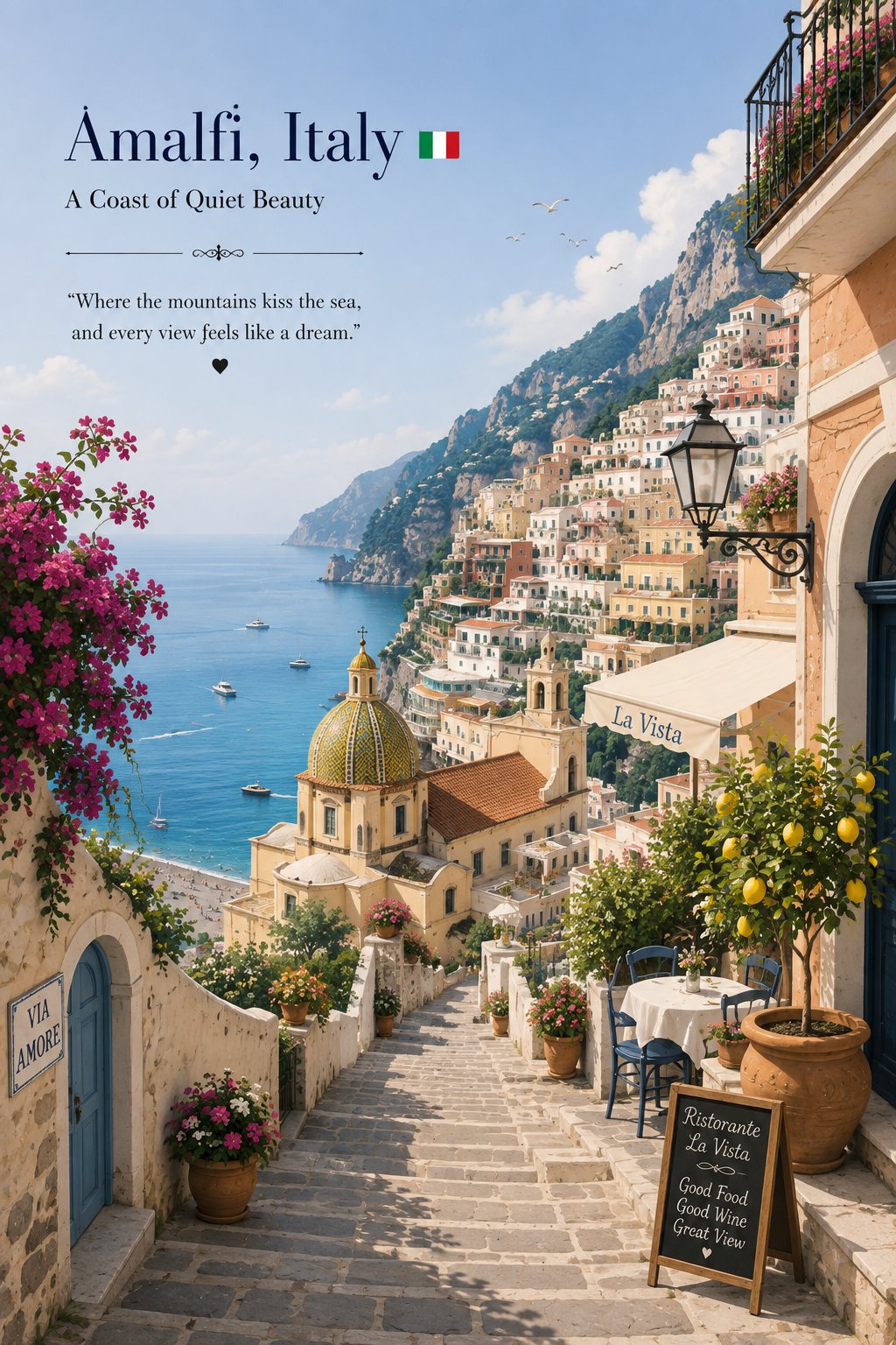 Elegant City Travel Poster Prompt — AI image prompt — GPT Image 2 — Poster, Cityscape, Minimalist - 2