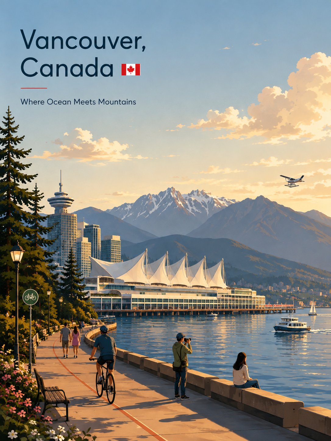 Elegant City Travel Poster Prompt — AI image prompt — GPT Image 2 — Poster, Cityscape, Minimalist - 3