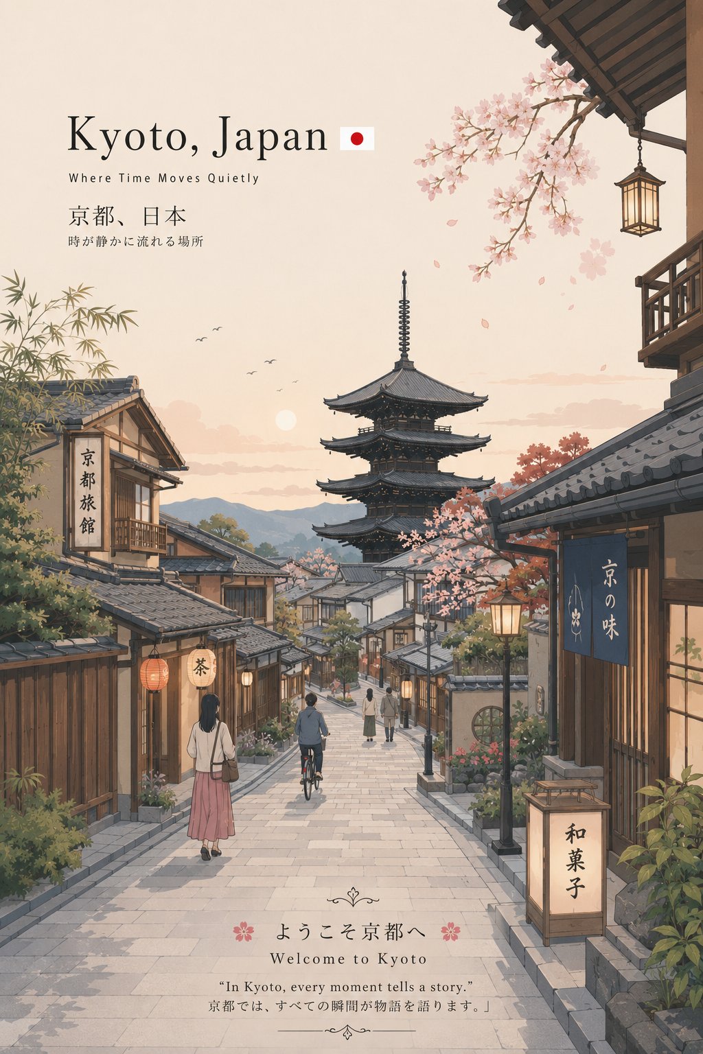 Elegant City Travel Poster Prompt — AI image prompt — GPT Image 2 — Poster, Cityscape, Minimalist - 4