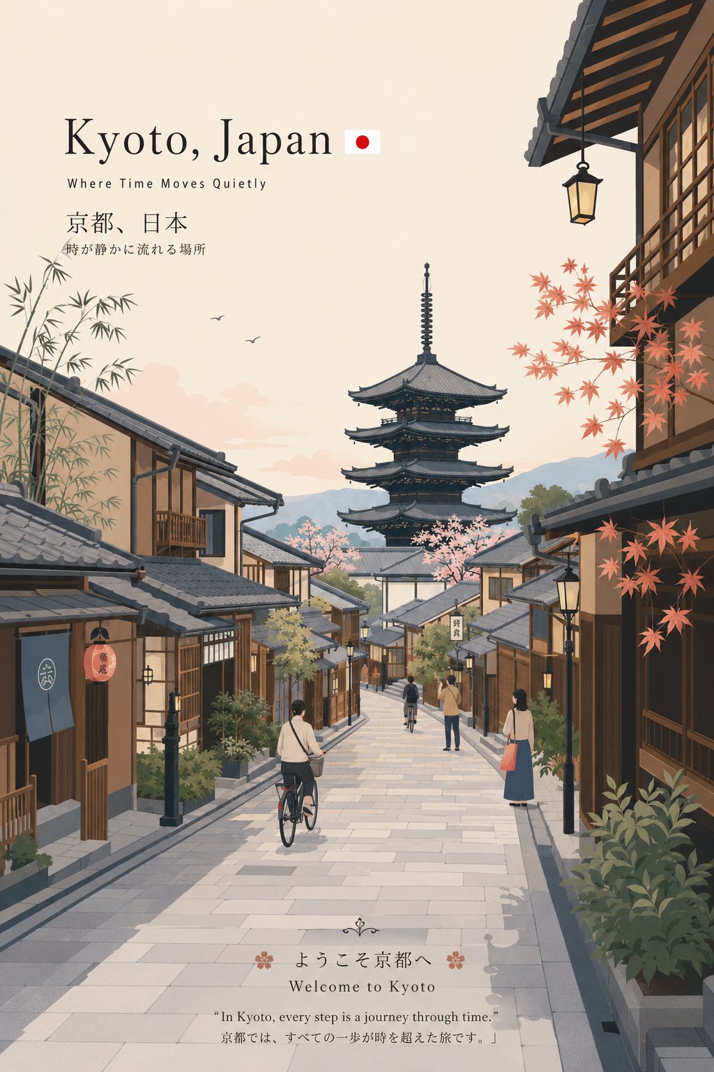 프리미엄 미니멀 시티 여행 포스터 — AI image prompt — GPT Image 2 — Poster, Minimalist, Cityscape - 4