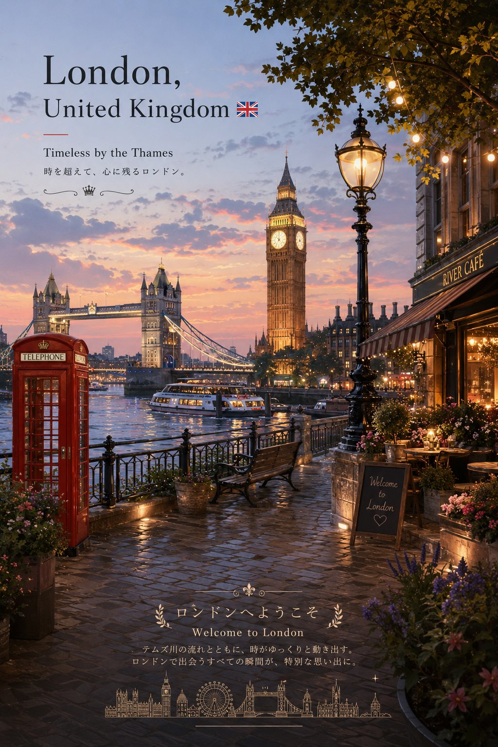 Four Cities Luxury Travel Poster — AI image prompt — GPT Image 2 — Poster, Architecture, Cityscape - 4