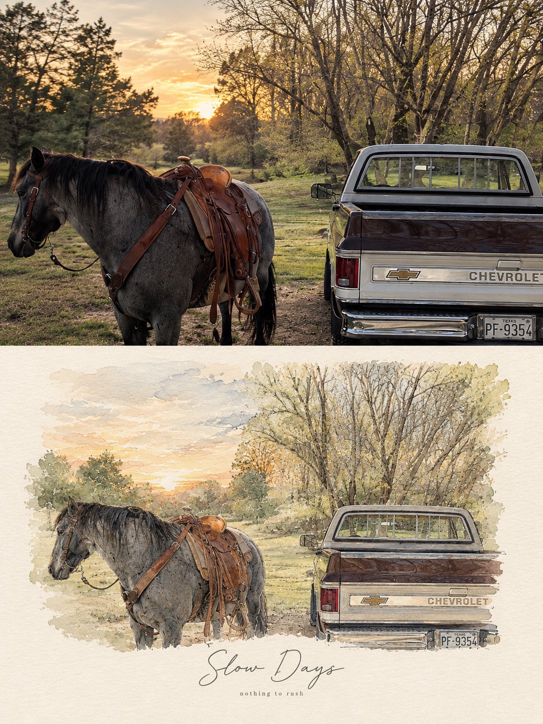 Create a refined, high-end PHOTO + MINIMAL WATERCOLOR VIGNETTE artwork based entirely on the uploade — AI image prompt — GPT Image 2.5