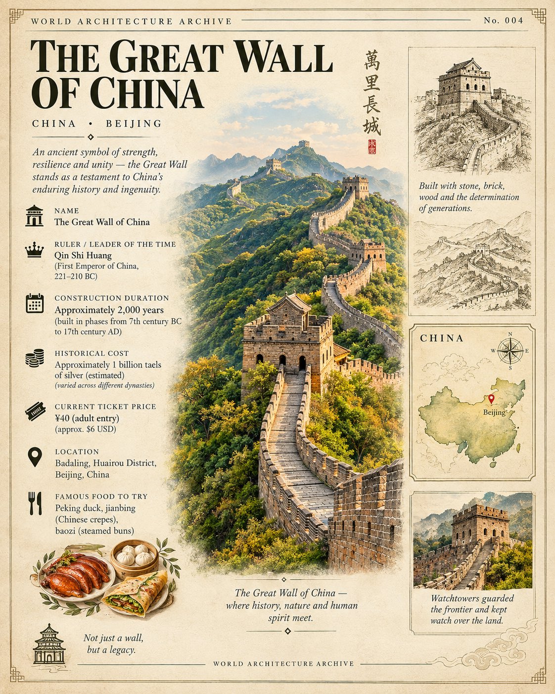 教育建築トラベルポスターテンプレート — AI image prompt — GPT Image 2.5 — Infographic, Poster, Architecture - 2