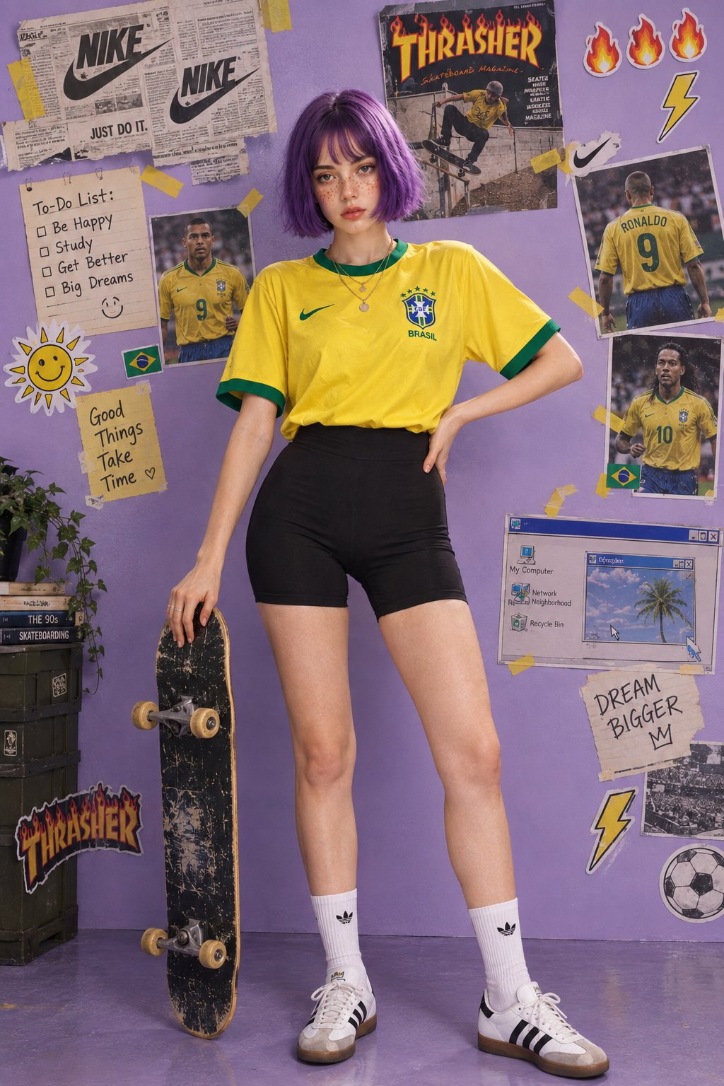 Y2K Skater Fashion Editorial Portrait — AI image prompt — GPT Image 2 — Fashion, Realistic, Portrait - 2