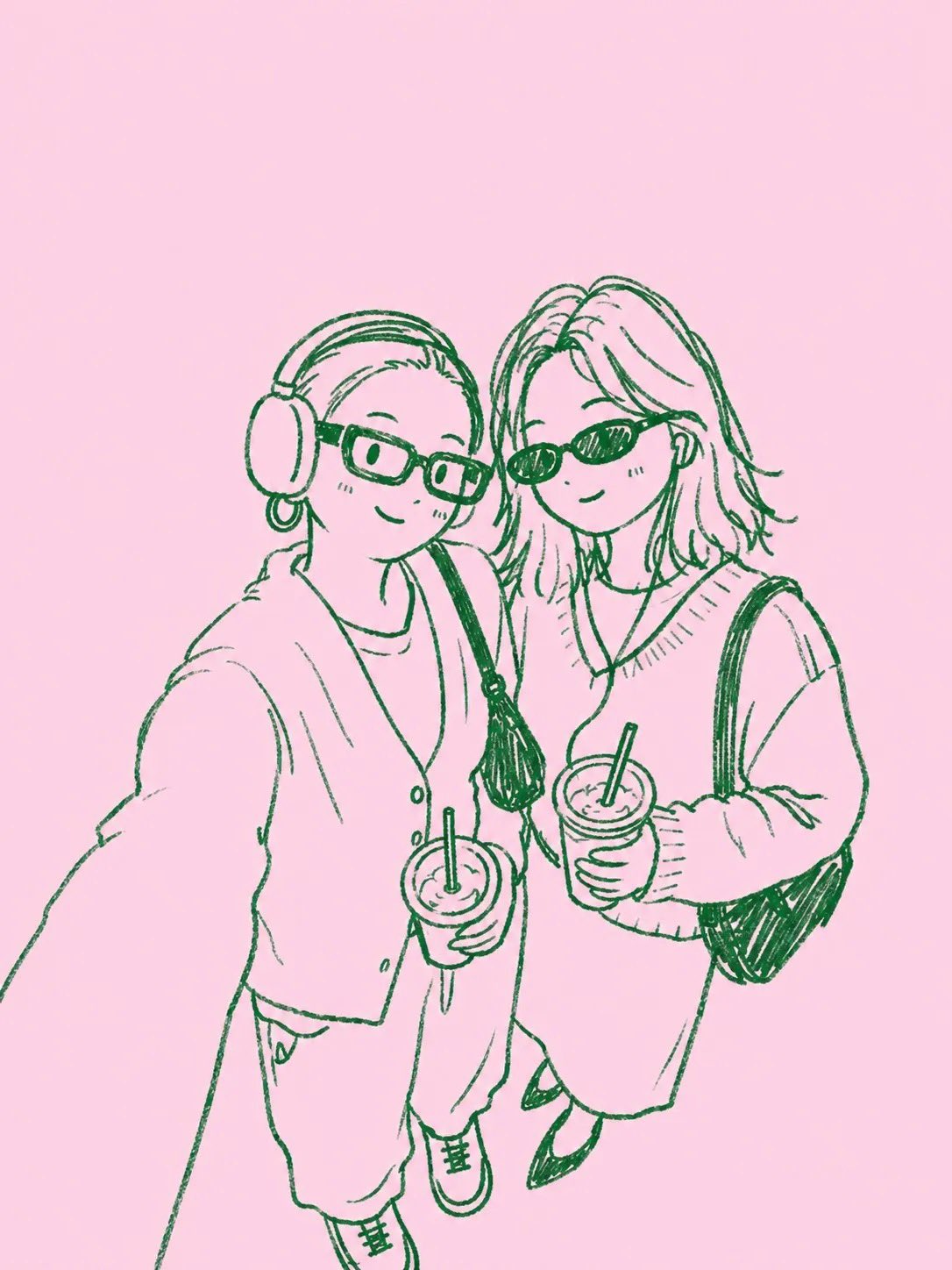손그림 일본 패션 스케치 일러스트 — AI image prompt — GPT Image 2 — Fashion, Minimalist, Sketch - 2