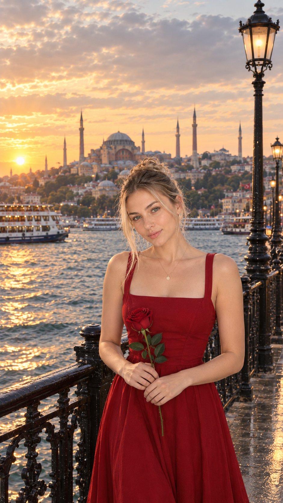 Create an ultra-photorealistic cinematic travel portrait using the uploaded reference image for the  — AI image prompt — Nano Banana Pro