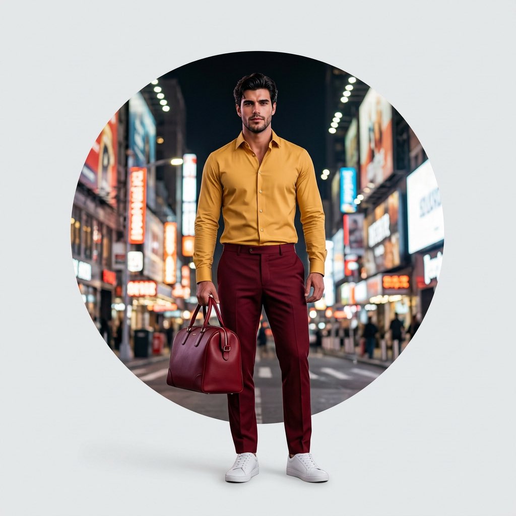 Luxury Gucci Fashion Campaign Poster — AI image prompt — Nano Banana — Fashion, Portrait, Cityscape - 3