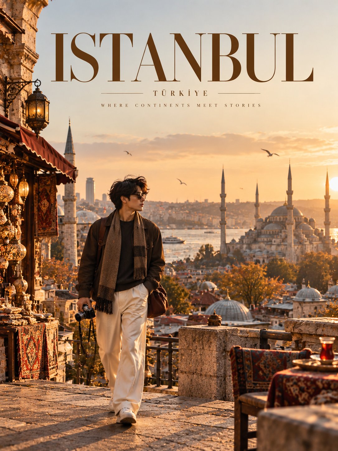 Luxury Travel Editorial Poster Prompt — AI image prompt — GPT Image 2.5 — Poster, Cinematic, Fashion - 3