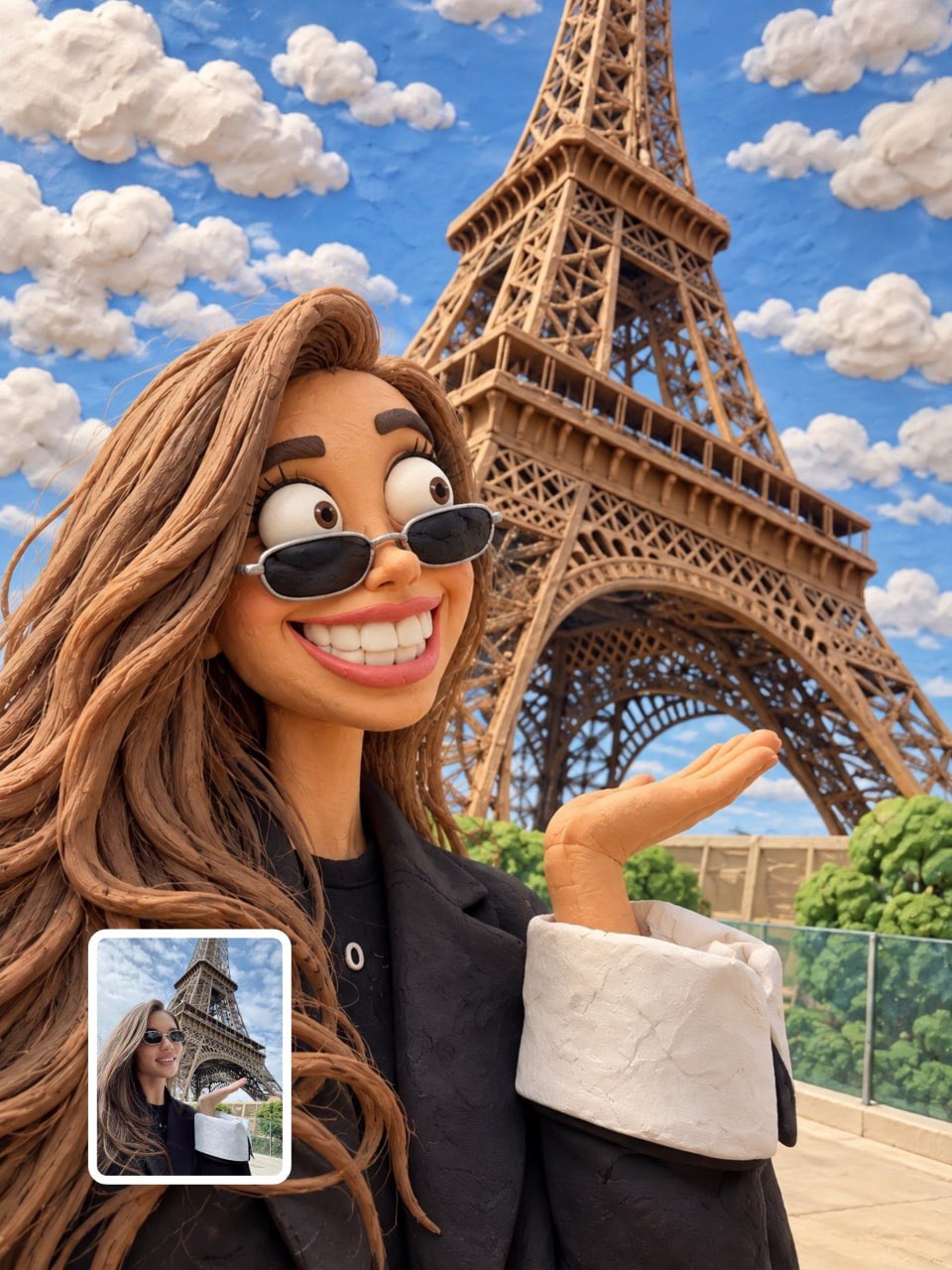3D Plasticine World Image Transform — AI image prompt — GPT Image 2 — Cartoon, Whimsical, 3D Render - 2