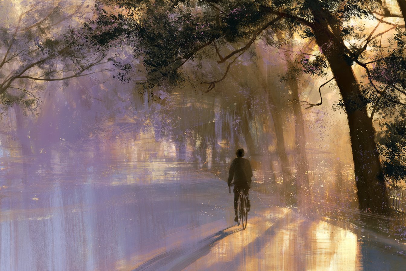 Impressionist Ephemeral Passage Portrait — AI image prompt — GPT Image 2.5 — Oil Painting, Abstract, Ethereal - 2