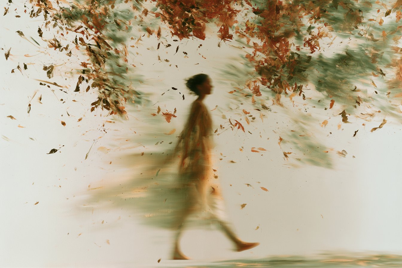 Impressionist Ephemeral Passage Portrait — AI image prompt — GPT Image 2.5 — Oil Painting, Abstract, Ethereal - 3