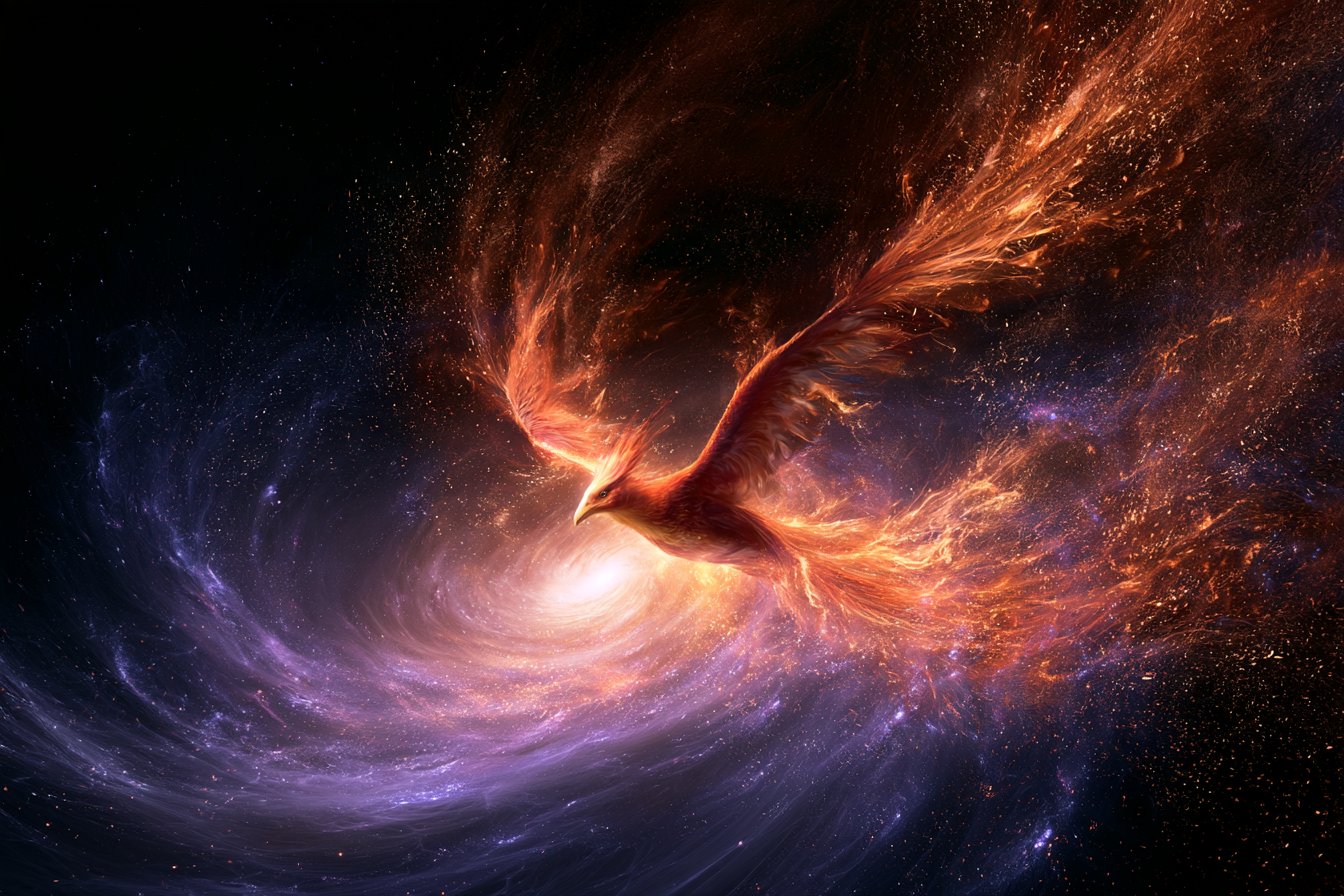 スターダスト・カスケード・ポートレート — AI image prompt — GPT Image 2.5 — Surreal, Ethereal, Space - 3