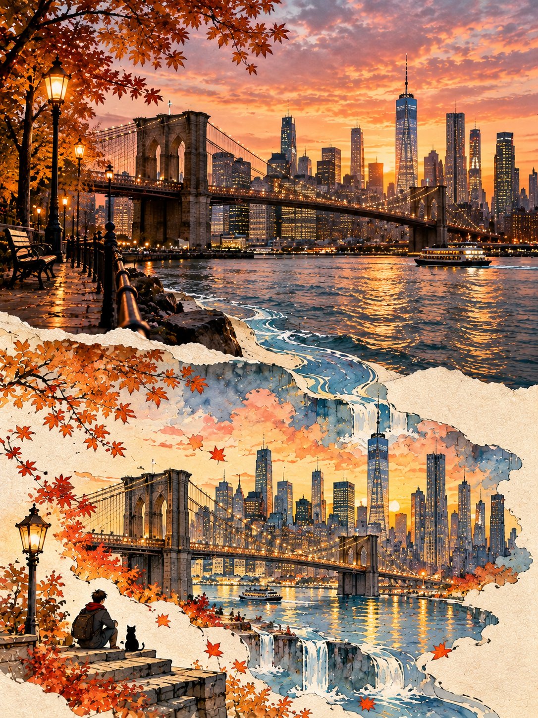 Second World Surreal Photo Collage — AI image prompt — GPT Image 2.5 — Surreal, Poster, Digital Art - 3
