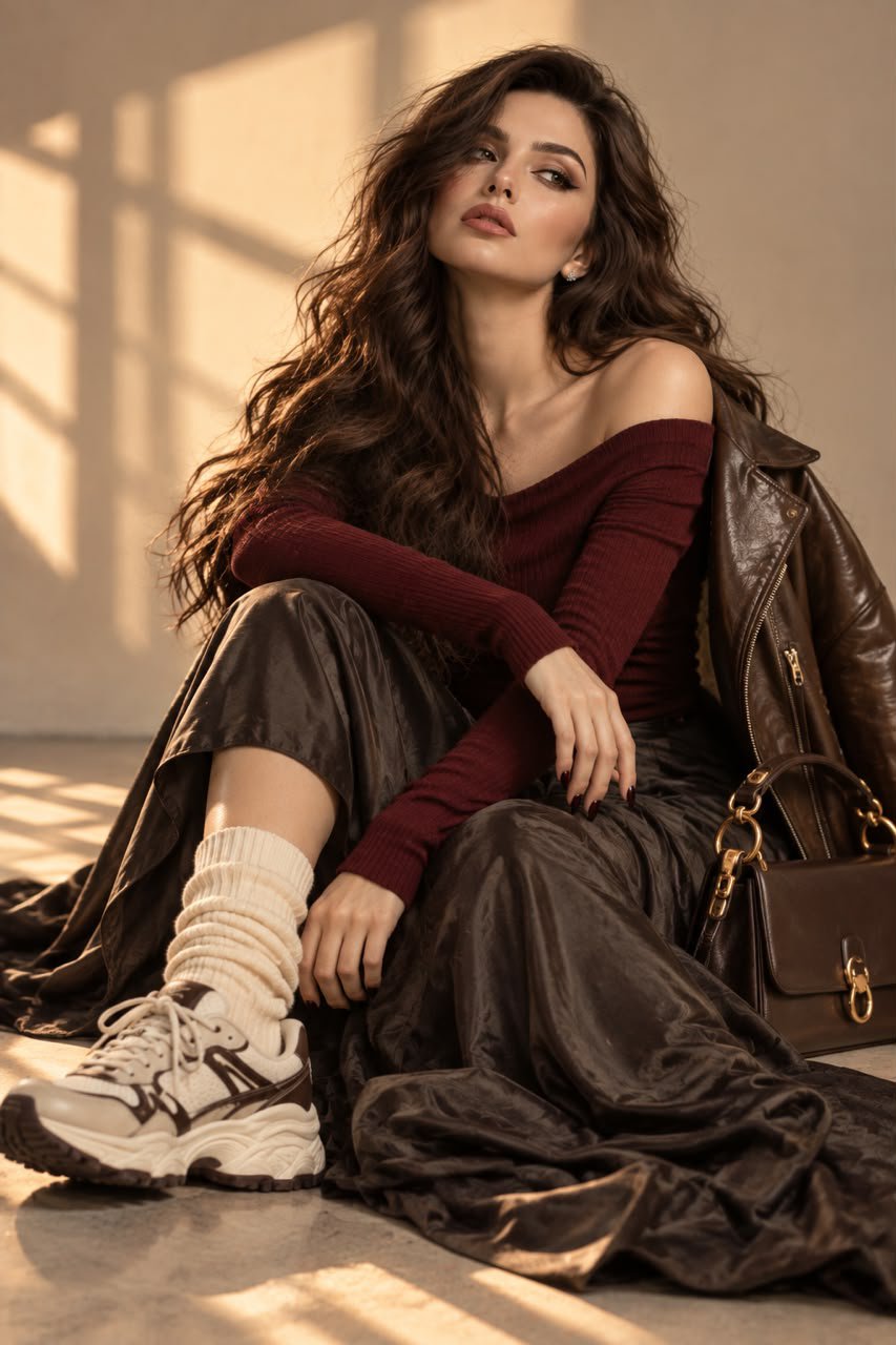 Luxury Fashion Editorial Studio Portrait — AI image prompt — GPT Image 2.5 — Fashion, Realistic, Portrait - 2