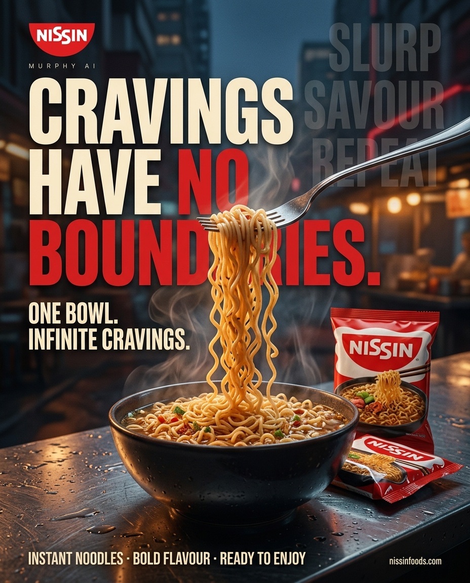 Maggi Billboard FMCG Campaign — AI image prompt — Nano Banana 2.1 — Cinematic, Advertising, Food - 3