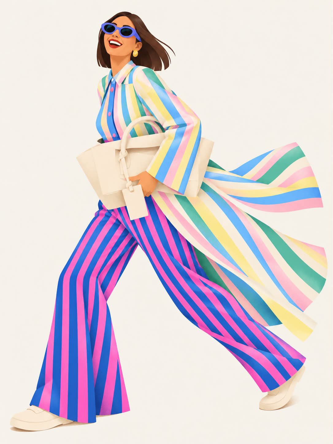 3D Paper-Cut Fashion Illustration — AI image prompt — Nano Banana 2.1 — Digital Art, 3D Render, Fashion - 2
