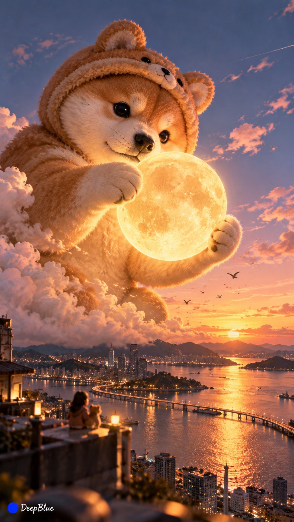 카오모지 초현실 포스터 — AI image prompt — GPT Image 2.5 — Surreal, Poster, Digital Art - 3