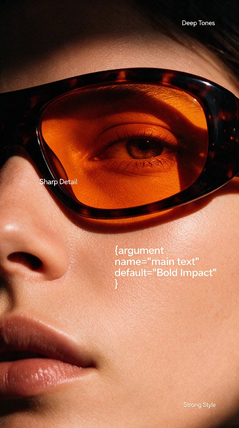 An extreme close-up, high-fashion editorial portrait focusing on the right side of a person's face.  — AI image prompt — Seedream 5