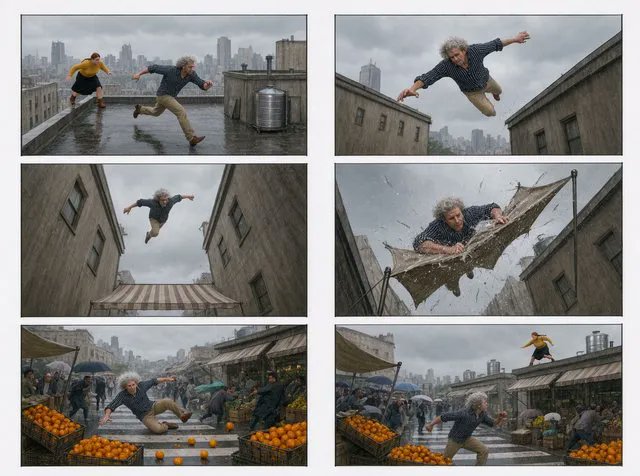 Storyboard Panels to Photographic Frames — AI image prompt — Nano Banana Pro — Cinematic, Comic, Realistic - 2