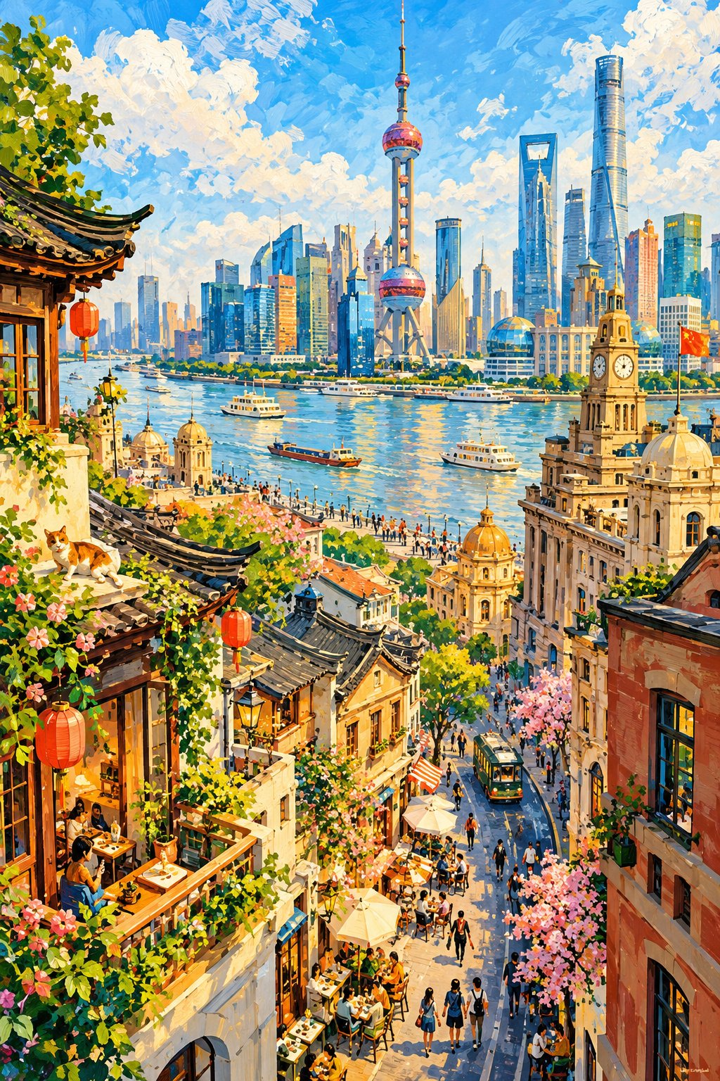 [COUNTRY / CITY / LOCATION / SUBJECT]の特徴的な2:3縦長の手描きイラストを制作してください。気まぐれで現代的な絵本アートと、陽の光あふれる生き生きとしたグアッシュ — AI image prompt — GPT Image 2.5