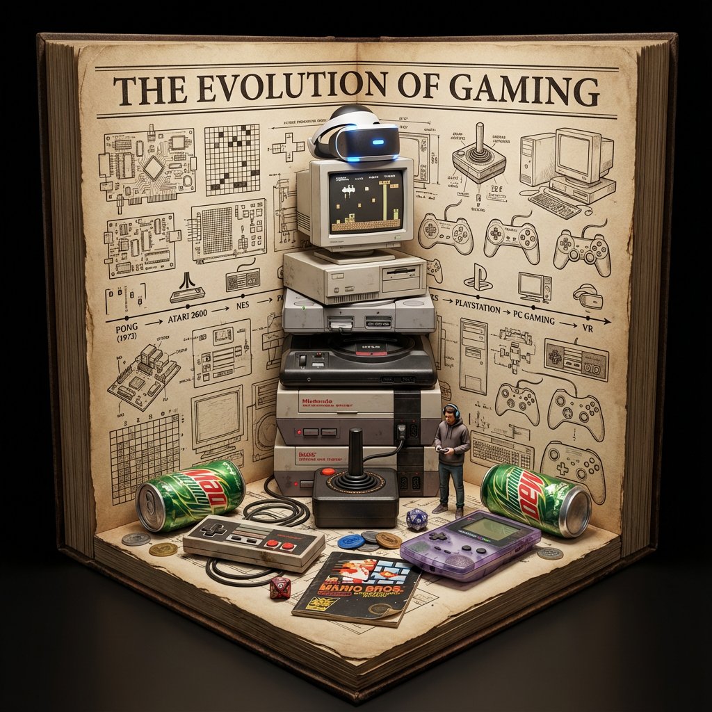 Do this for gaming: Do this for gaming:   Input Variable:   [INSERT TOPIC HERE] (e.g., History of Sp — AI image prompt — Nano Banana Pro