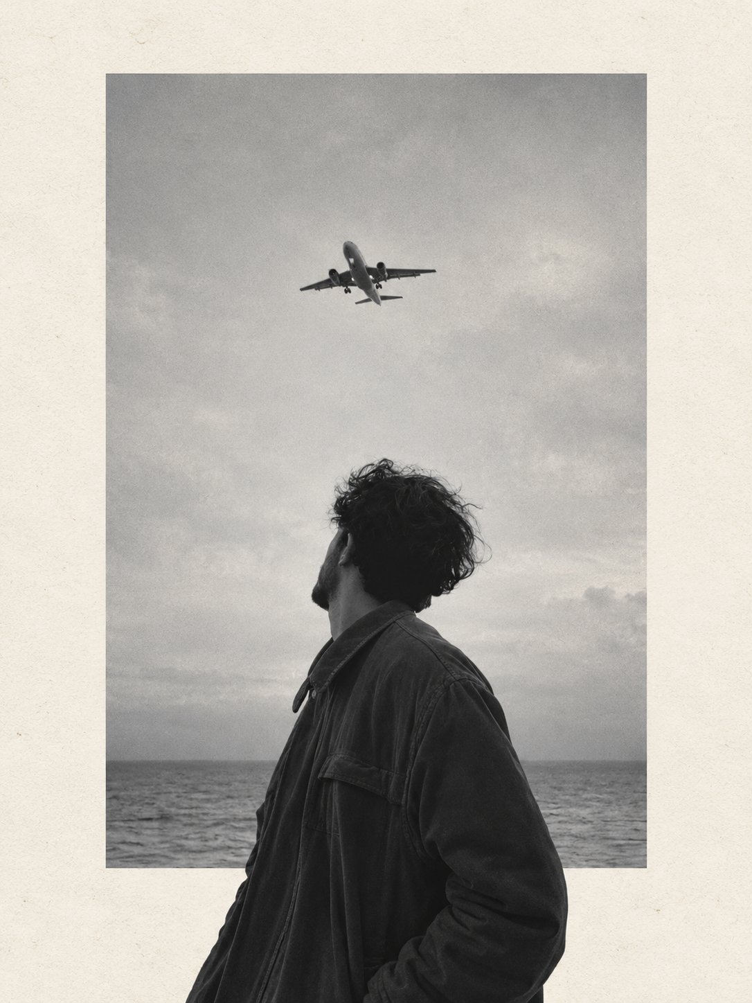 미니멀 에디토리얼 콜라주 인물 — AI image prompt — GPT Image 2.5 — Fashion, Portrait, Minimalist - 2