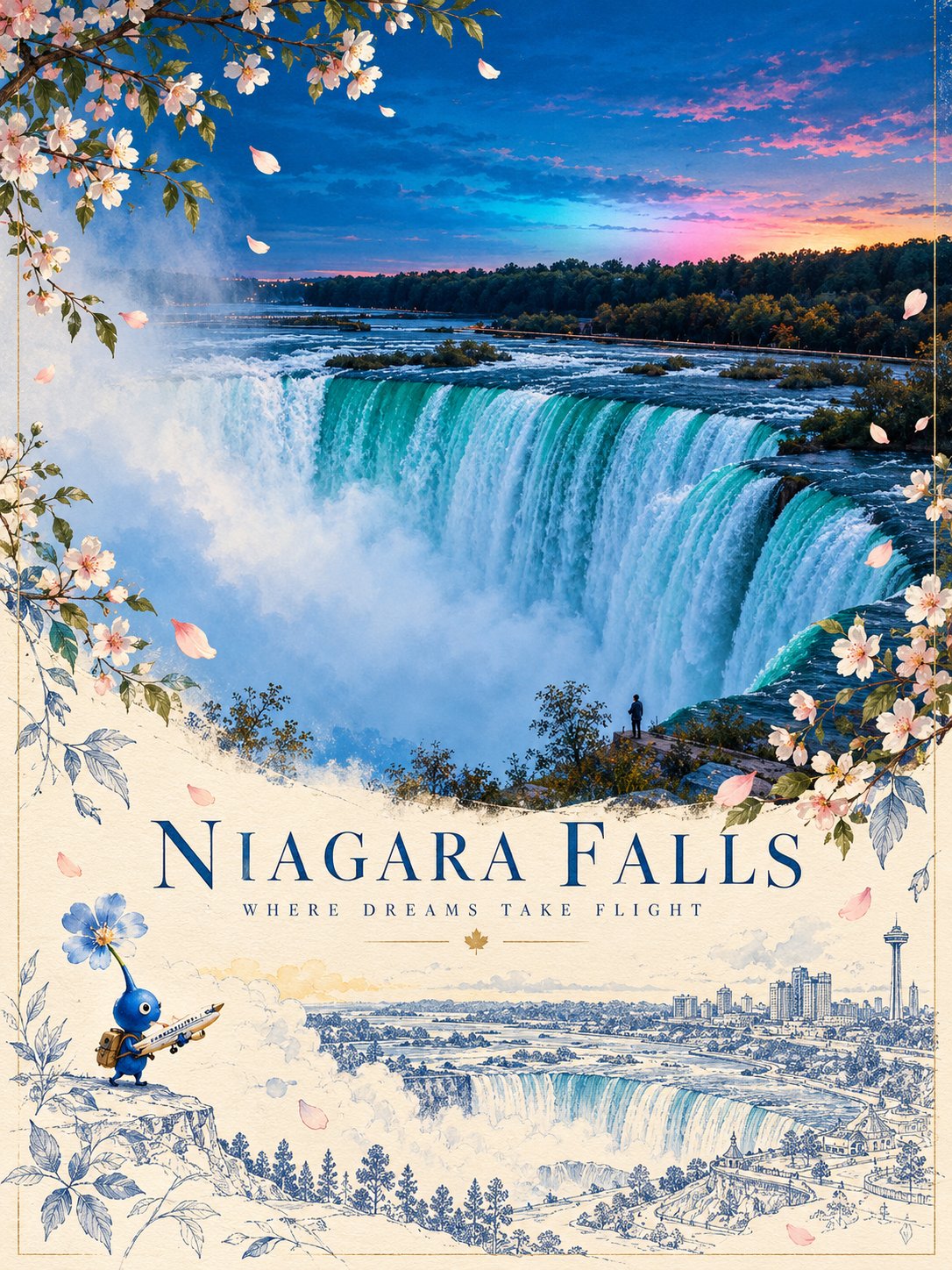 Create a sophisticated 3:4 vertical illustrated travel poster featuring [COUNTRY / CITY / DESTINATIO — AI image prompt — GPT Image 2.5