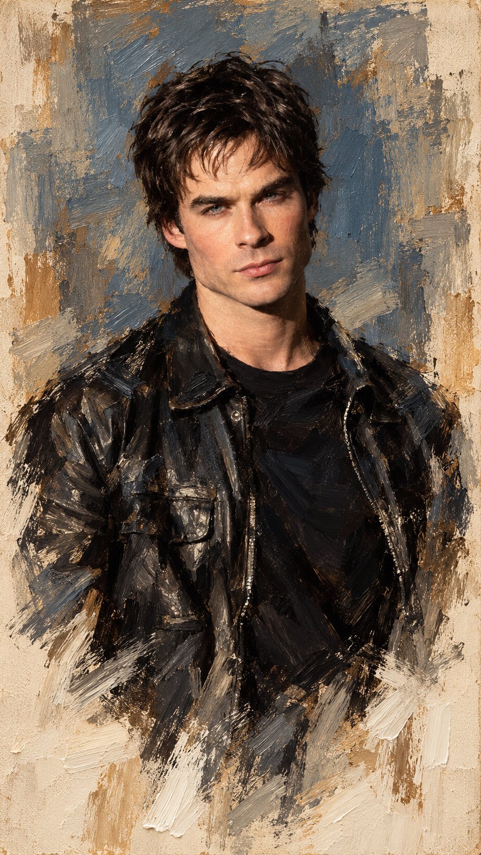 Unfinished Oil Portrait Painting — AI image prompt — GPT Image 2.5 — Oil Painting, Realistic, Portrait - 4