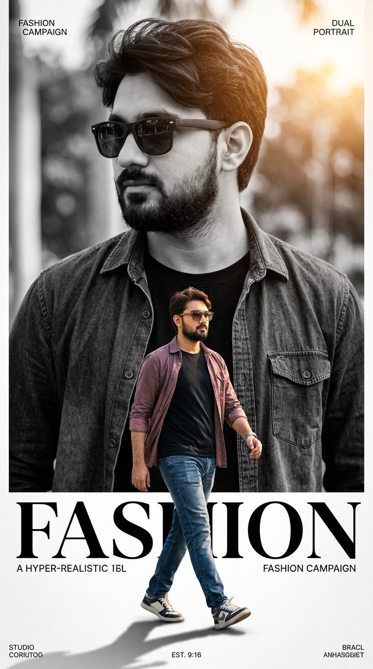 Hyper-realistic 8K cinematic fashion poster, 9:16 vertical.

A 18-year-old Indian boy, face 100% ide — AI image prompt — GPT Image 2.5
