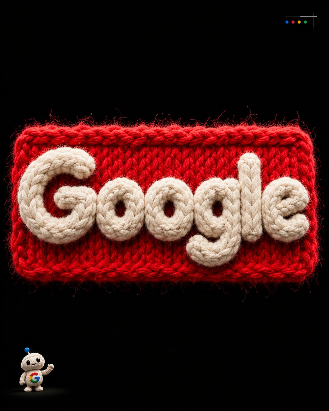 蓬松毛线3D字体海报 — AI image prompt — GPT Image 2.5 — Typography, Product Photography, 3D Render - 2