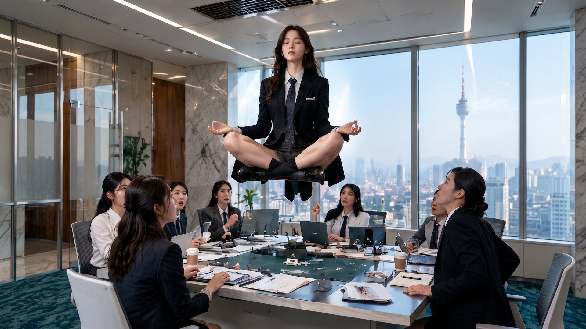 超现实喜剧演员事件 — AI image prompt — Nano Banana 2.1 — Surreal, Cartoon, Comic - 2