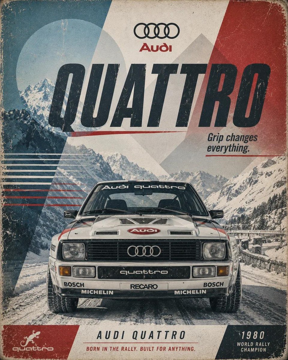 Retro Motorsport Poster - 2