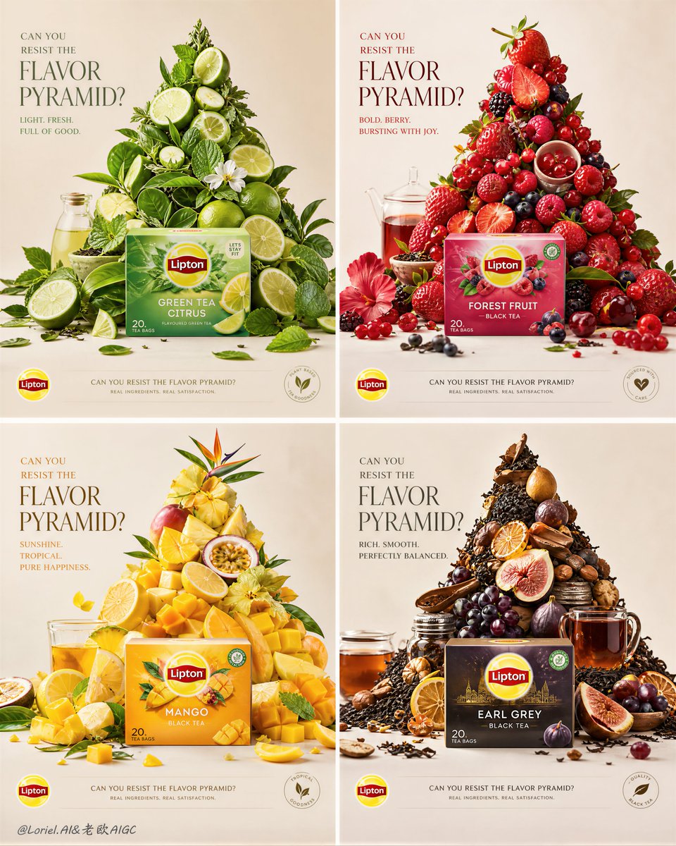 Ingredient Summit System: Four Flavors of Life